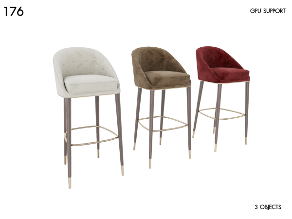 Malay Bar Stool