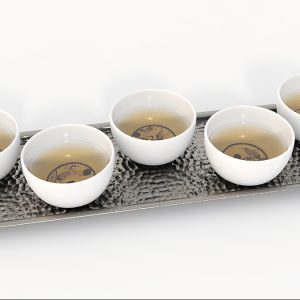 Hammered Asian Tea Set