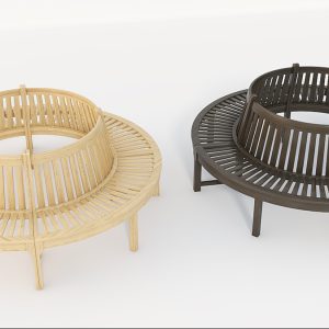 Stylish Round Bench