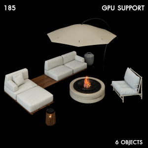 Modern Outdoor Sofa Set