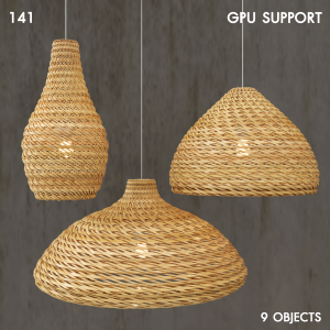 Rattan Pendant Light