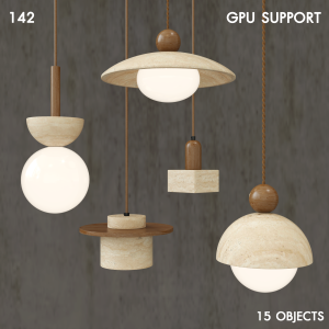 Traditional Japanese Pendant Lamps