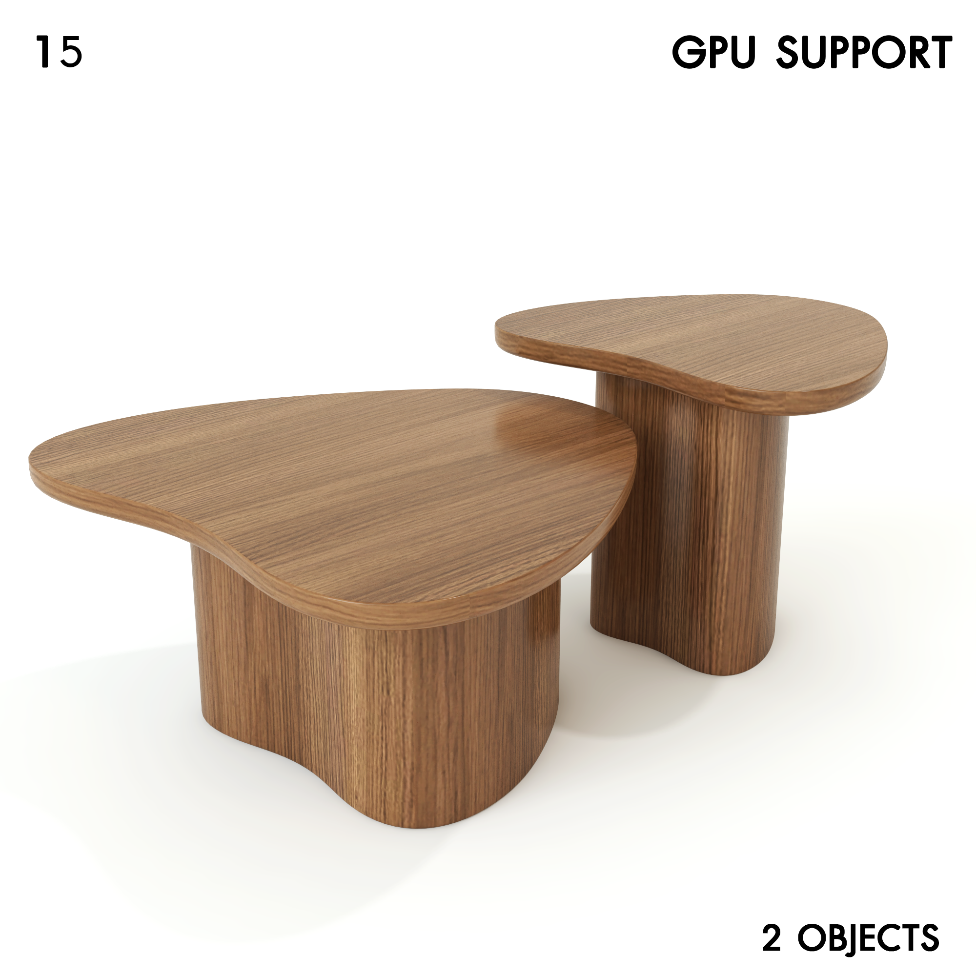Torino Nesting Coffee Table Set
