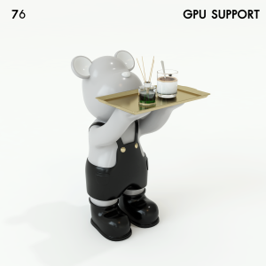 Bear Sculpture Tray