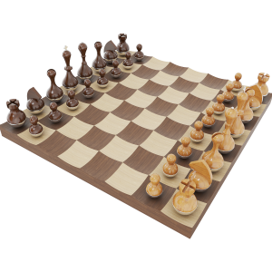 Chess Model Proxy for SketchUp with V-Ray