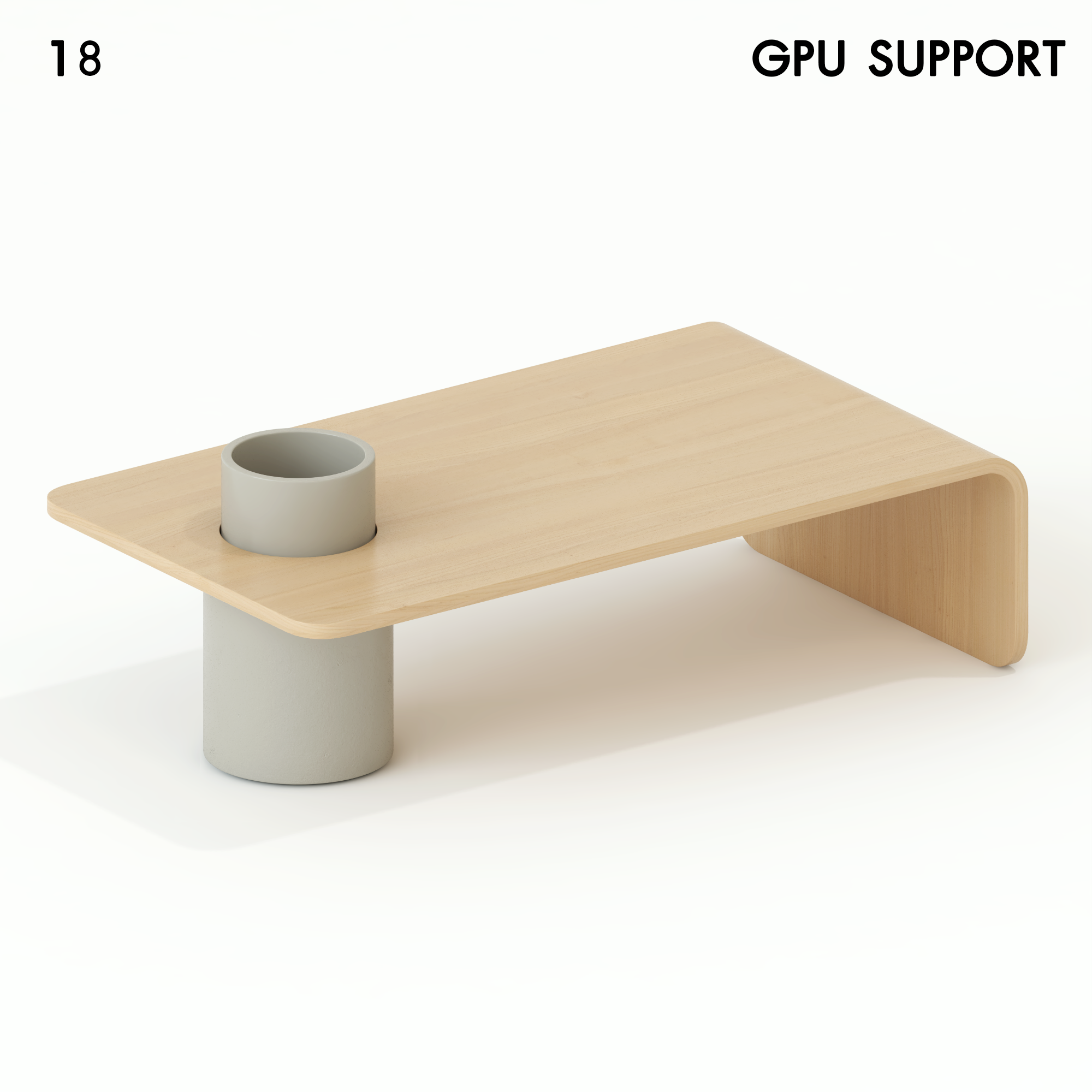 Modern Olaria Coffee Table